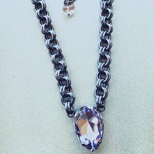 Sabika Venice Love Teardrop Necklace